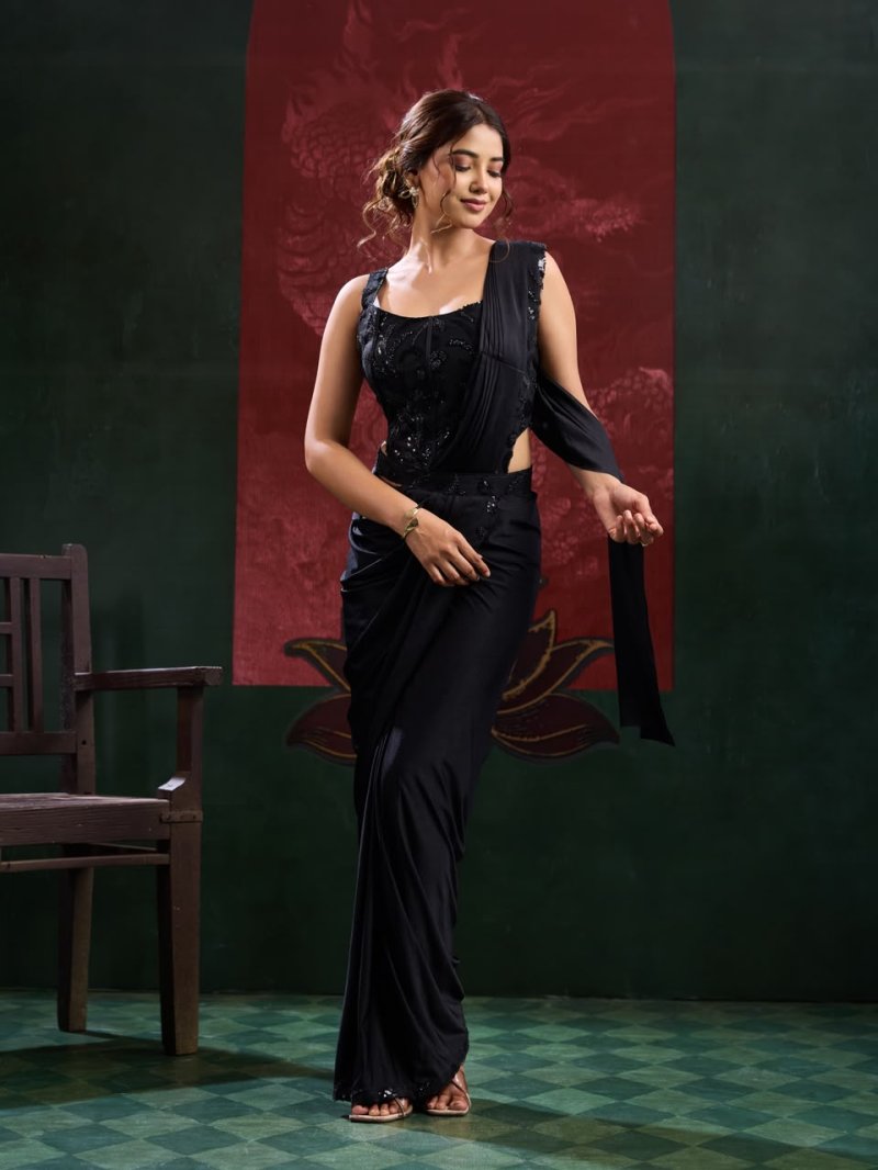 Ready To Wear Vol 5 Imported Lycra Fabric Saree